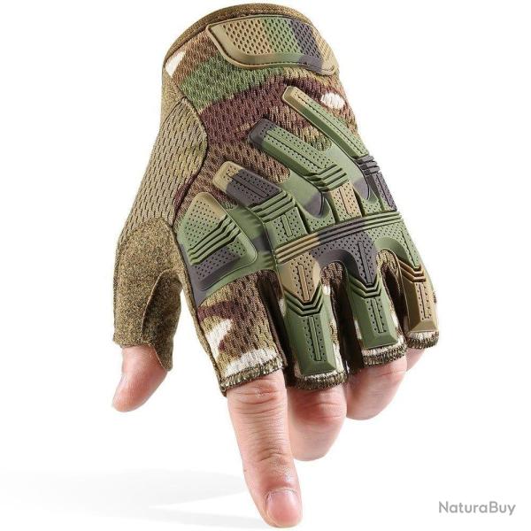 Gants demi doigt PantherStrike XT SWAT MC Gear Multicam