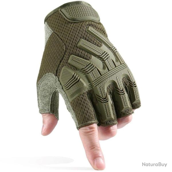 Gants demi doigt PantherStrike XT SWAT MC Gear Ranger vert