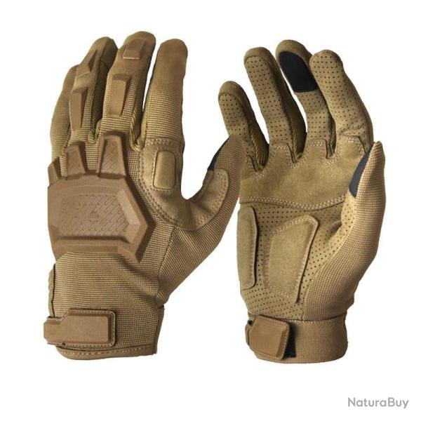Gants IOS Flexion tactile antid�rapant Tan