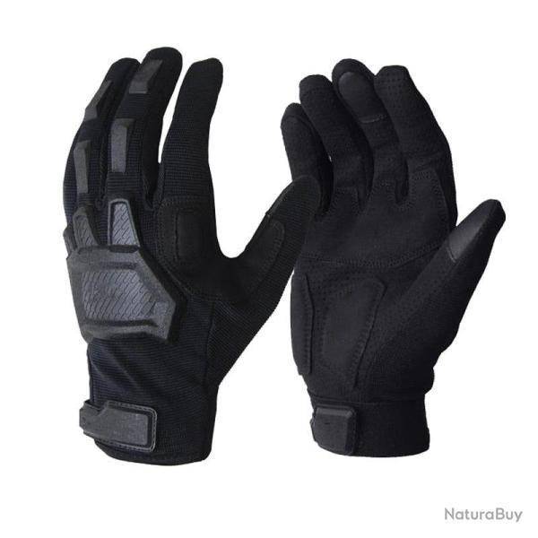 Gants IOS Flexion tactile antid�rapant Noir