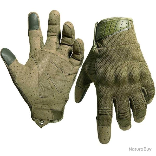 Gants Hawk Tactical Patrol Gear doigt complet Ranger green