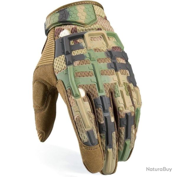Gants protection VortexGrip JOS Tactical - Multicam / L (21cm-22cm)
