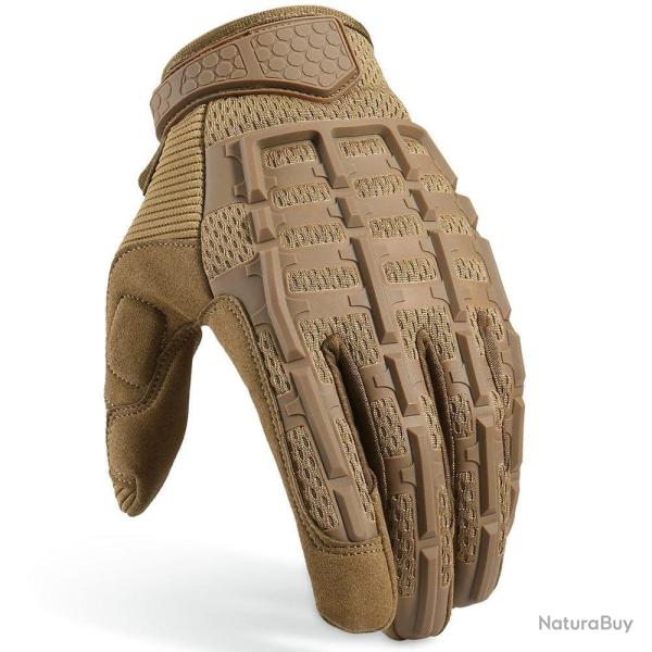 Gants protection VortexGrip JOS Tactical - Tan / M (19m-20cm)