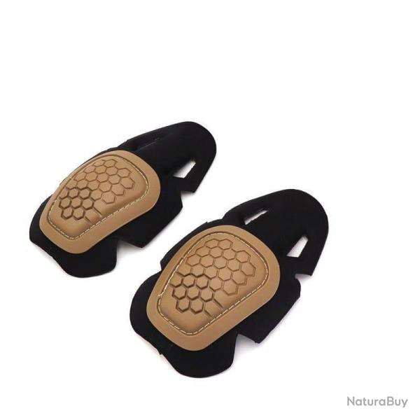 Genouill�res et coudi�res combat Airflex - 2 genoulli�res Marron g4