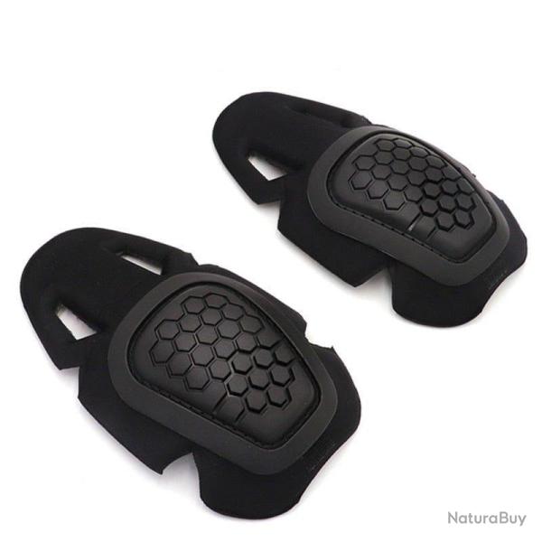 Genouill�res et coudi�res G2 G3 TOS - 2 genouill�res noir