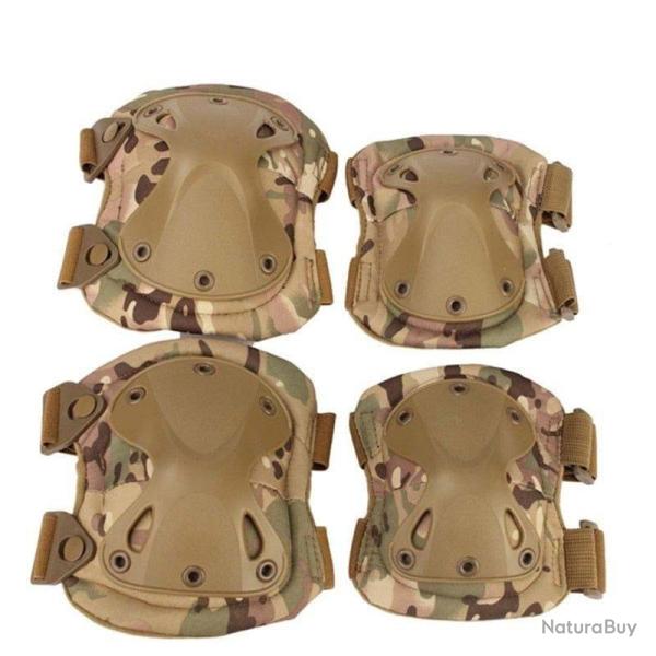 Genouill�res et coudi�res LandKing Tactical - Multicam