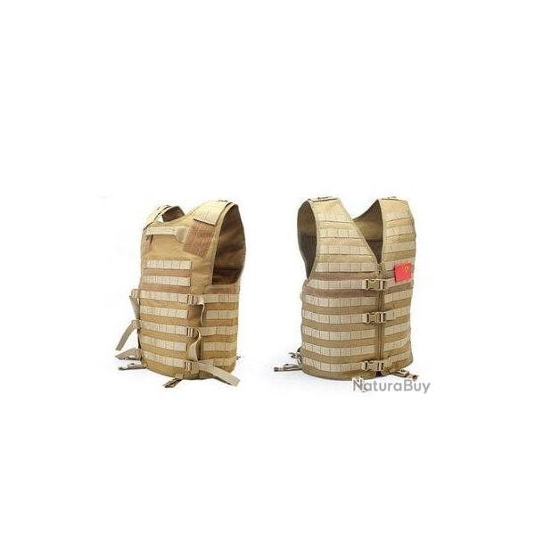 Gilet Molle RH2 syst�me hydratation - Tan / Coyote