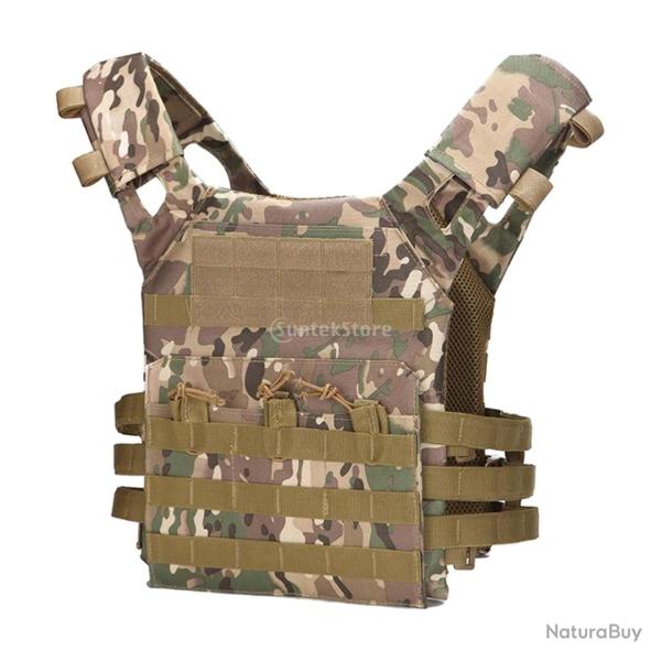 Gilet porte-plaque 800D NAS Sports - Multicam
