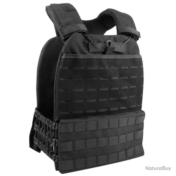 Gilet porte-plaque r�glable Molle OWS noir
