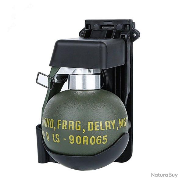 Grenade factice M67 Frag Molle BB - �tui noir