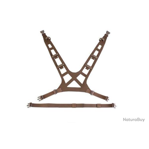 Harnais plate-forme poitrine MK3 D3CRM - Coyote marron