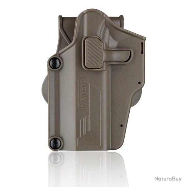 Holster ceinture droitier WORKKIT Amomax - Marron - Main droite