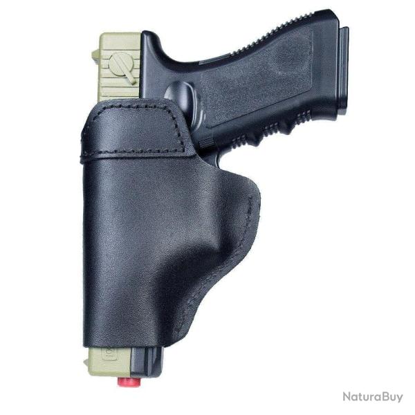 Holster cuir StealthGuard Glock 17 RH LH - Main droite noir