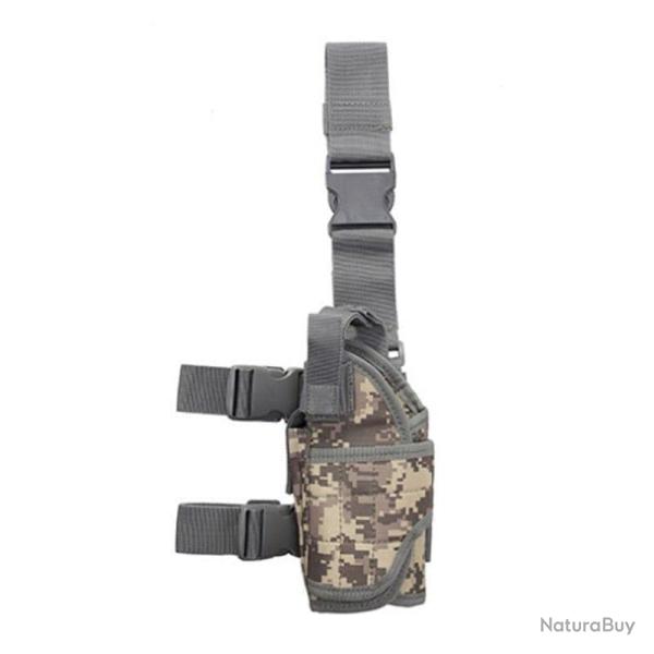 Holster de cuisse WarriorGrip Glock 17/18 - Digital ACU