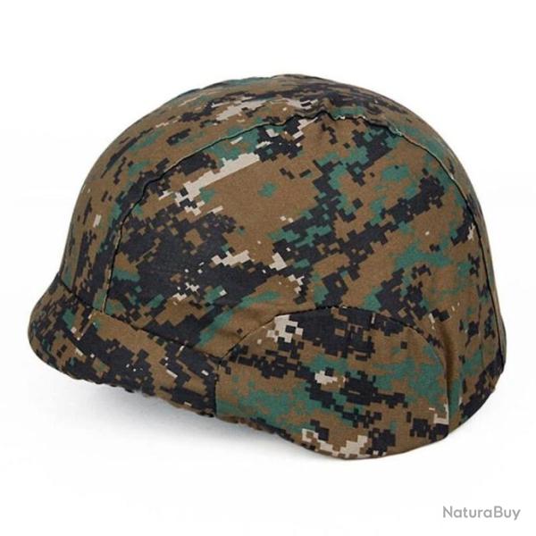 Housse casque tactique M88 Airsoft - WOODLANDDG