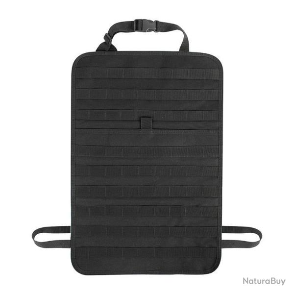 Kit organiseur Molle si�ge arri�re voiture - Mod�le 2 (Black)