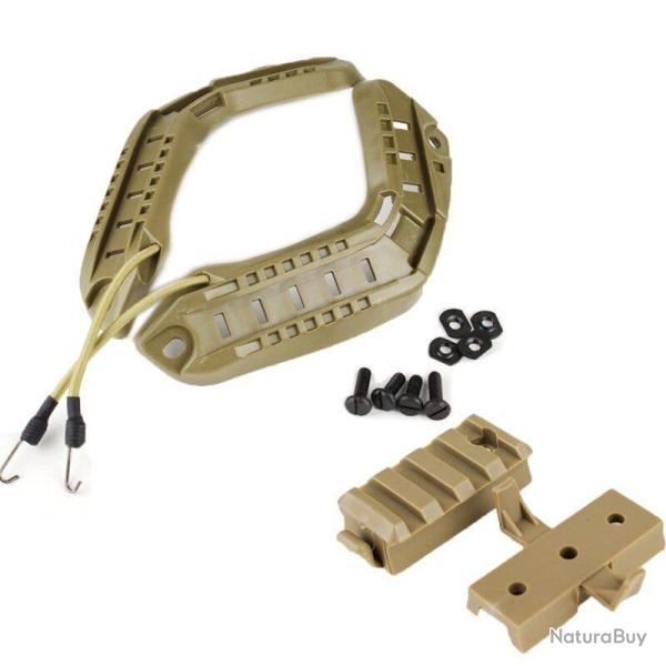 Kit rails lat�raux casque MICH Fast MH BJ PJ - Set Tan