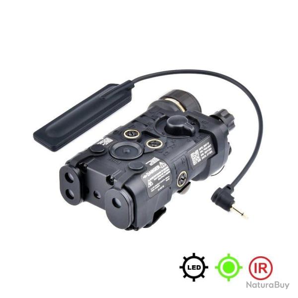 Lampe VenomFlash Pro IR LED PEQ15 DBAL A2 - Vert-IR