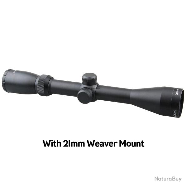 Lunette de vis�e 3-9x40 B3 Victoptics - Avec monture de 21 mm