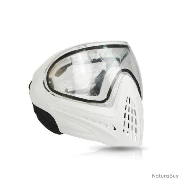 Masque int�gral anti-bu�e F005 FMA - Blanc (lunettes transparent)