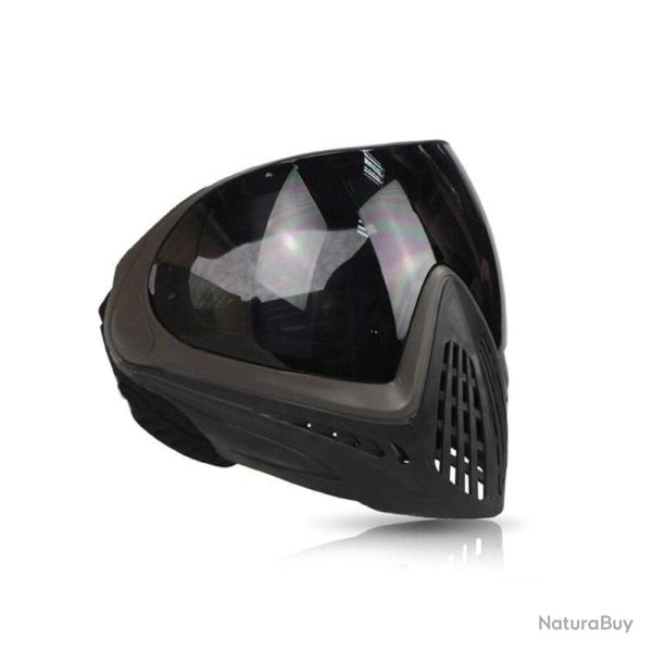 Masque int�gral anti-bu�e F005 FMA - Noir (lunettes noir)
