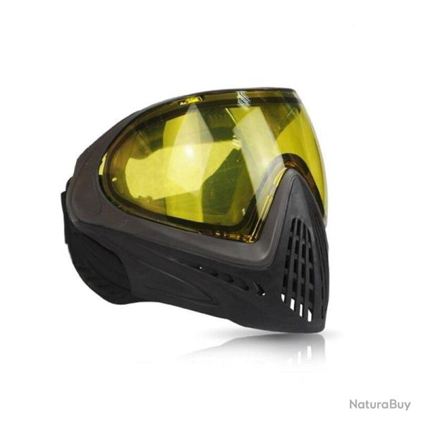 Masque int�gral anti-bu�e F005 FMA - Noir (lunettes jaune)