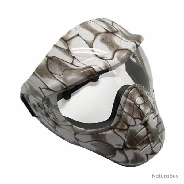 Masque int�gral anti-bu�e SPO - Serpent blanc