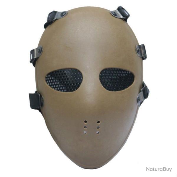 Masque int�gral balistique Battle Field MPROTECTOR - Marron