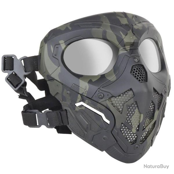 Masque int�gral protection KS Tactical - Multicam noir