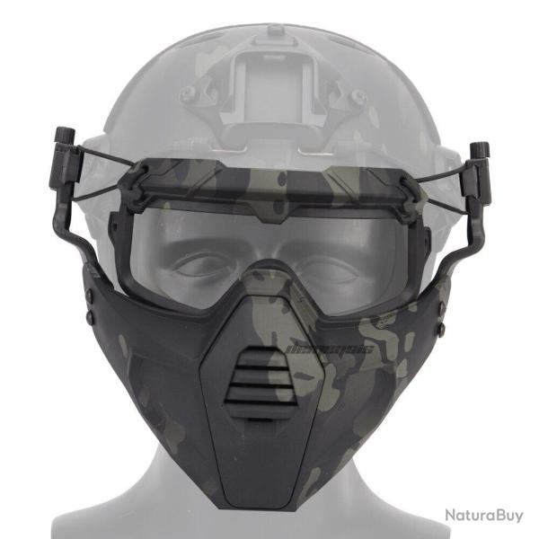 Masque int�gral protection lunette OPS - Multicam noir