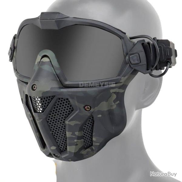 Masque ventil� anti-bu�e OPS Demeysis - Multicam noir