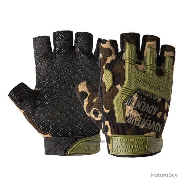 Mitaines OOP Adventure Airsoft - Woodland