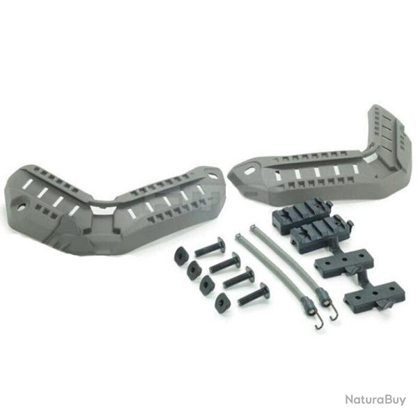 Montage rail casque tactique SNAirsoft - Gris (ensemble)