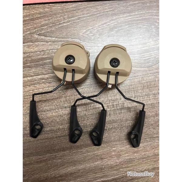 Oreillette �lectronique casque ARC OPS-CORE - Marron - Noir