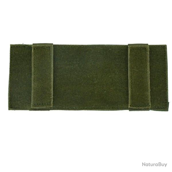 Panneau gilet tactique Patch ID modulaire Molle - 19 cm Vert OD