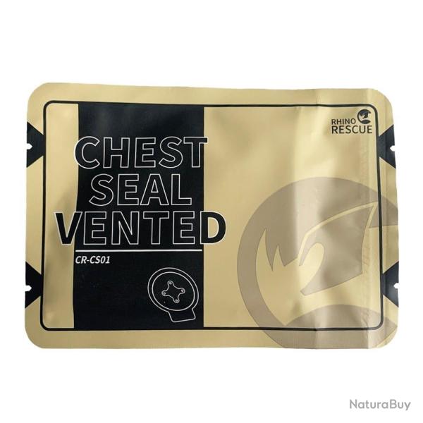 Pansement joint de poitrine Rino Rescue - 4 trous 1pcs