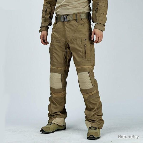 Pantalon cargo imperm�able TactiArmycal brown
