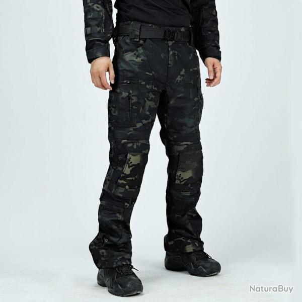 Pantalon cargo imperm�able TactiArmycal camouflage 2