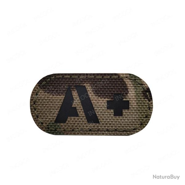 Patch A+ B+ AB O+ r�fl�chissant - Reflective CP A