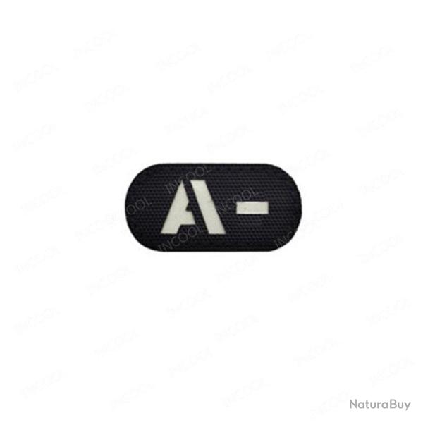 Patch A+ B+ AB O+ r�fl�chissant - Glow In Dark A Neg