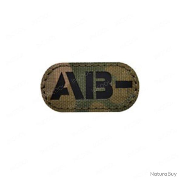 Patch A+ B+ AB O+ r�fl�chissant - Reflective CP AB Neg