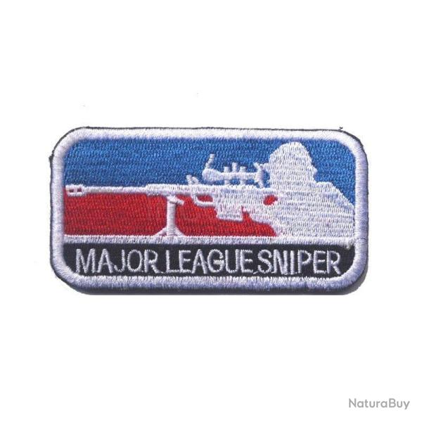 Patch brod� embl�me militaire PVC - 2 10X4CM Broderie