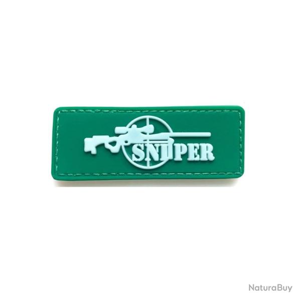 Patch brod� embl�me militaire PVC - 8 PVC 8X3CM Pas de boucle