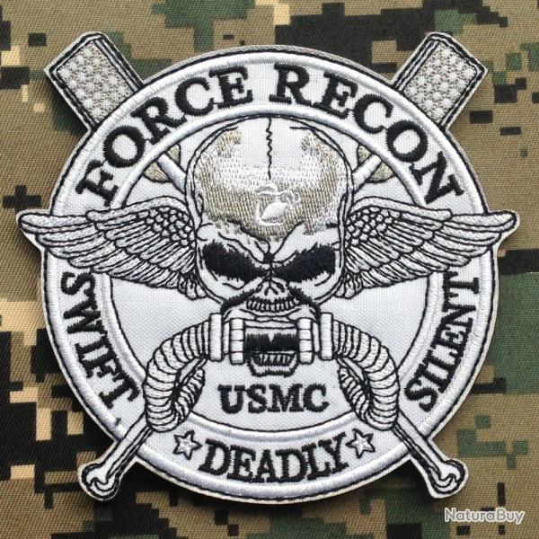 Patch cr�ne Force Recon arm�e am�ricaine