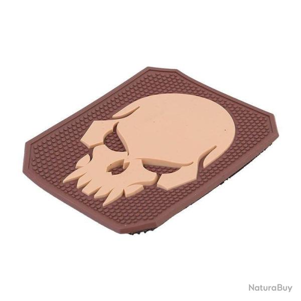Patch cr�ne PVC autocollant EM5550 - Marron