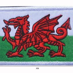 Patch drapeau national tissu - Pays de Galles