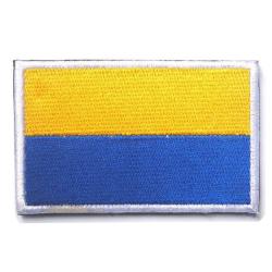 Patch drapeau national tissu - Ukraine