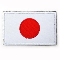 Patch drapeau national tissu - Japon