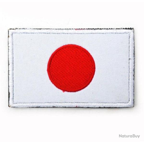 Patch drapeau national tissu - Japon
