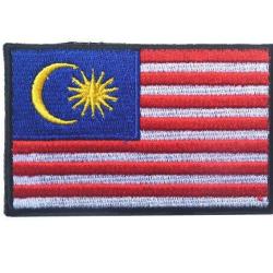Patch drapeau national tissu - Malasie